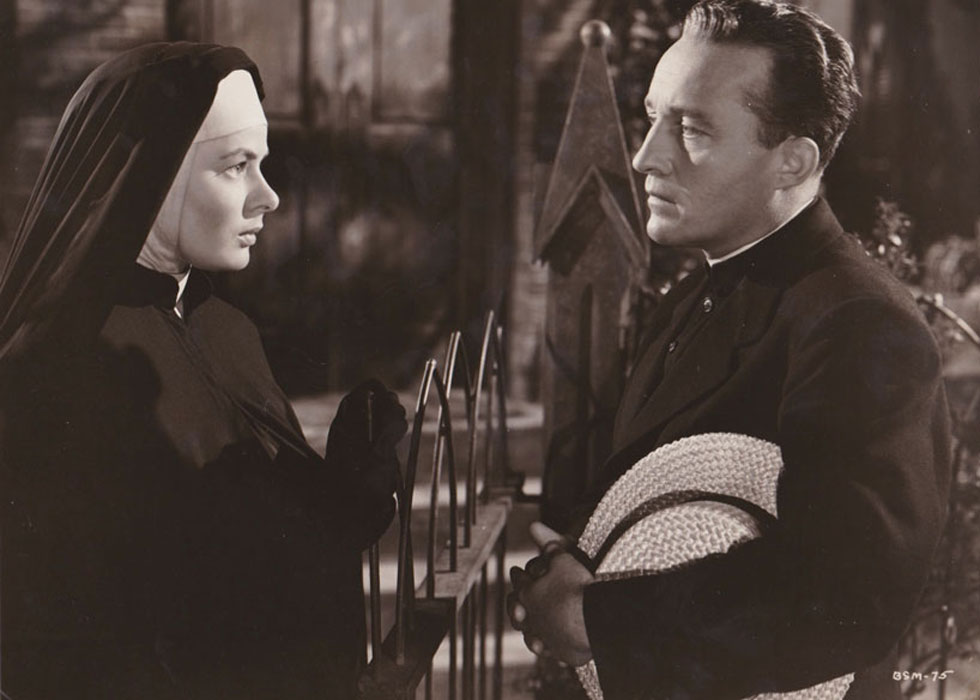 Ingrid Bergman and Bing Crosby in THE BELLS OF ST. MARY'S  (Rainbow  Productions/RKO, 1945)